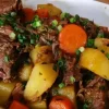 Receita de Costela com Batata na Lenha