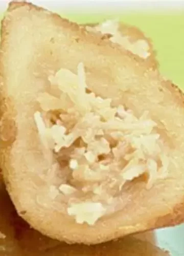 Coxinha Doce com Recheio de Coco