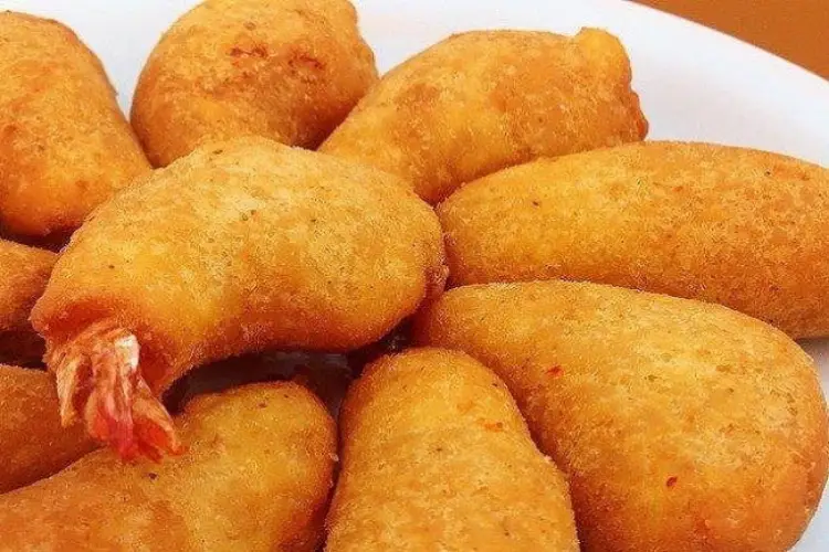 Receita de Coxinha de Camarão