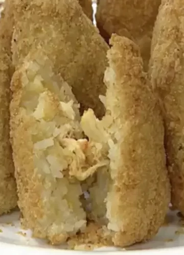 Receita de Coxinha de Massa de Arroz