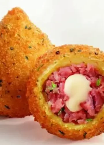 Receita de Coxinha de Mortadela