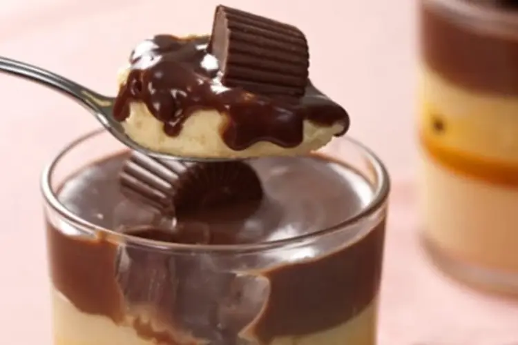 Receita de Creme de Maracujá e Chocolate Alpino