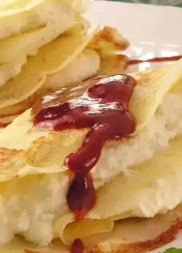 Crepe Romeu e Julieta