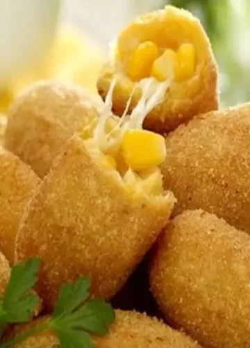 Receita de Croquete de Milho