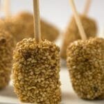 Receita de Croquete de frango no gergelim