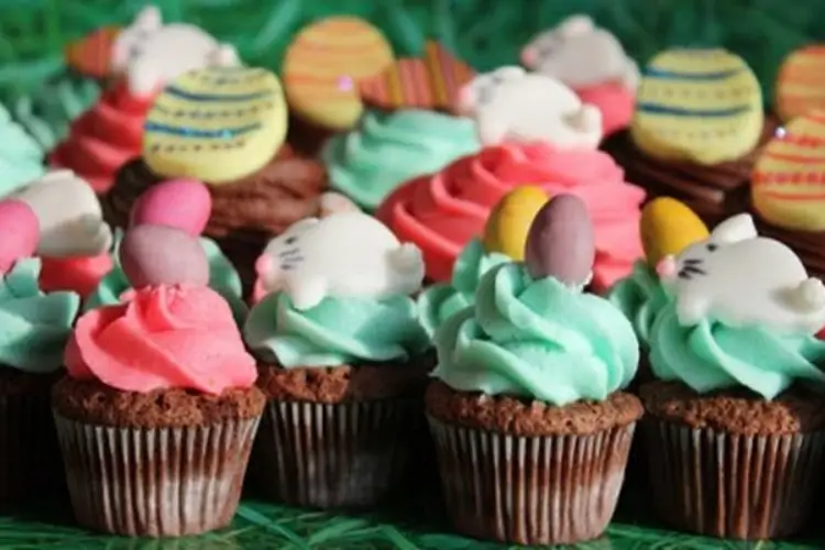 Receita de Cup cake Divertidos