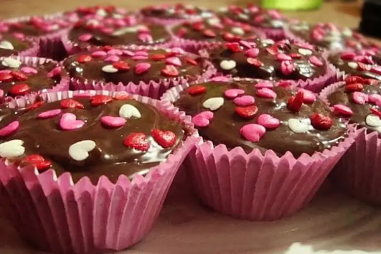 Receita de Cupcake de Nutella