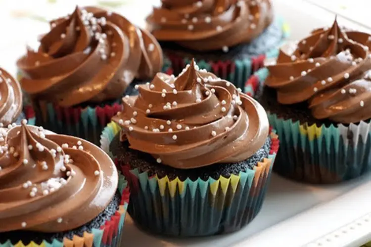 Receita de Cupcakes de Chocolate