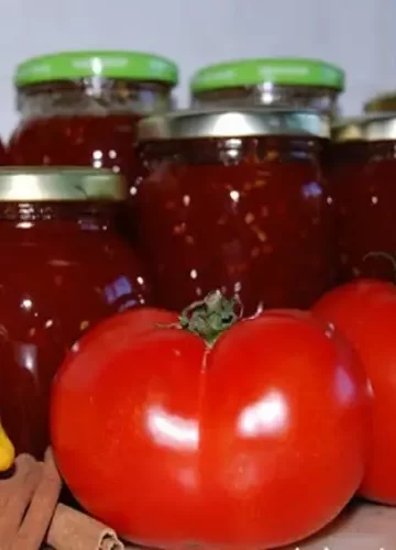 Receita de Doce de tomate