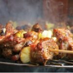 Receita de Espetinho de Porco