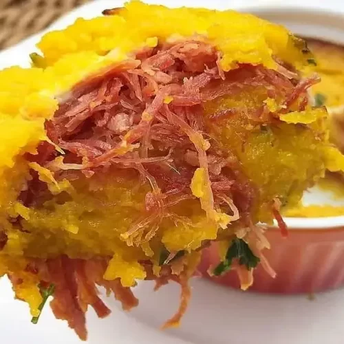 Receita de Escondidinho de Abóbora com Carne Seca