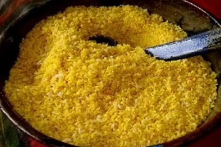 Receita de Farofa de Pequi