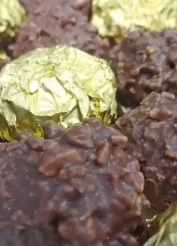 Bombom Ferreiro Rocher Caseiro, fácil