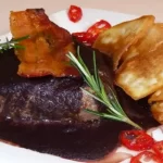 Filé ao molho de açaí