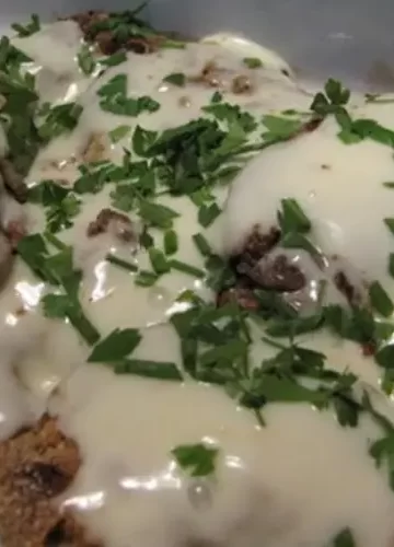 Receita de Filé mignon à milanesa com requeijão