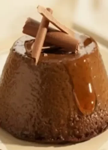Receita de Flan de Chocolate