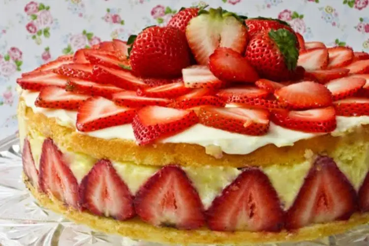 Receita de Fraisier