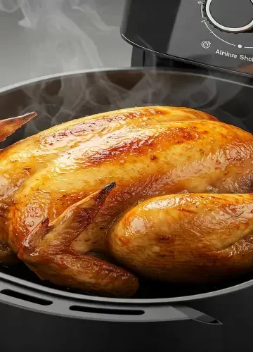 Frango Assado Inteiro na AirFryer