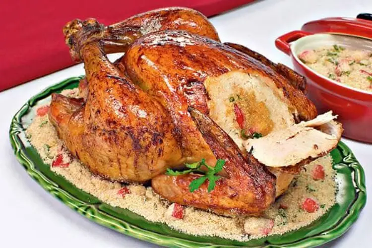 Receita de Frango de Natal Especial