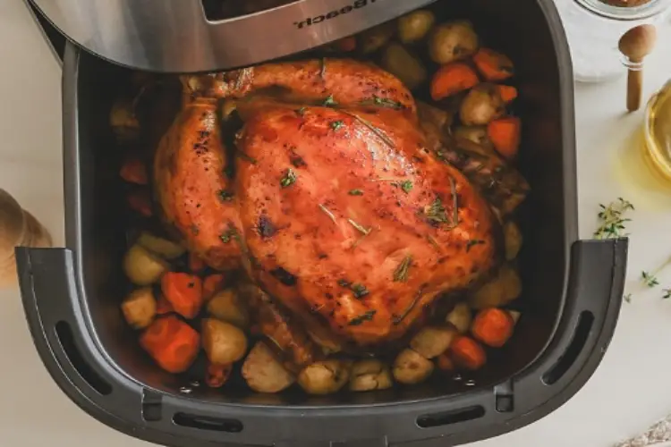 Frango de Natal na airfryer