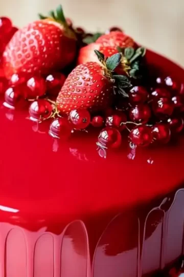 Receita de Gel de Brilho para Bolos e Doces