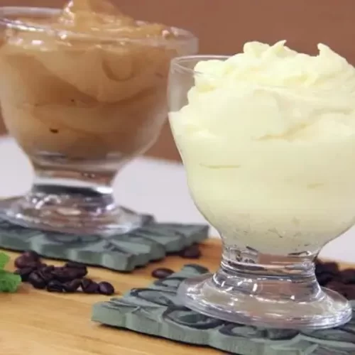 Receita de Glacê de Leite Condensado e Creme de Capuccino