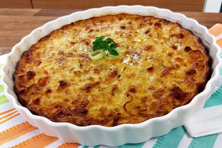 Receita de Gratinado de Alho-Poró