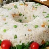 Receita de Guirlanda de Arroz