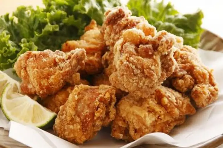 Receita de Karaage Frango Frito Japonês