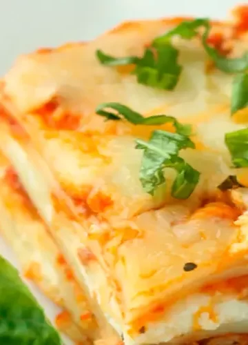 Receita de Lasanha aos 4 Queijos