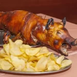 Receita de Leitão Assado à Bairrada