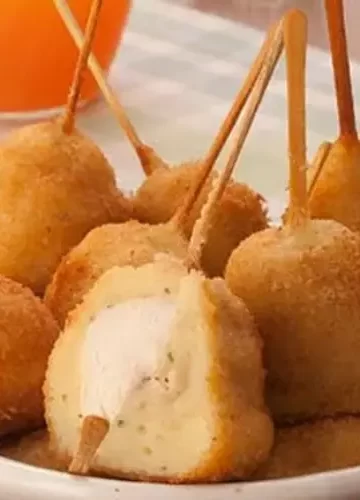 Mini Coxinha de Creme