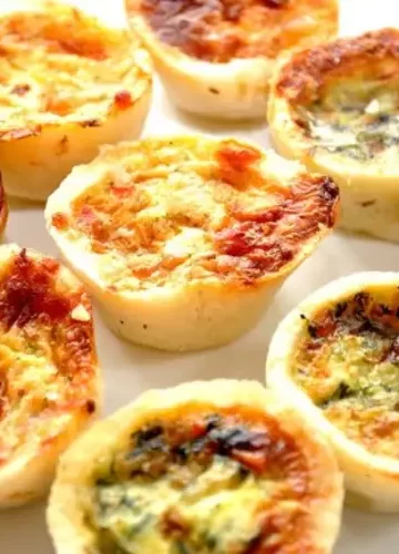 Receita de Mini Quiches