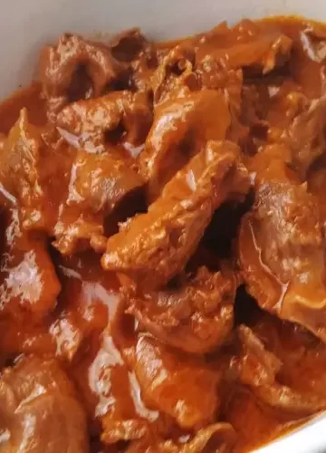 Moela Estufada à Portuguesa