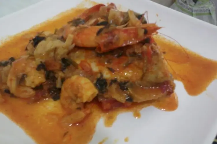 Receita de Moqueca de peroá - Porquinho