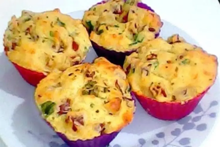 Muffin de Queijo com Azeitonas