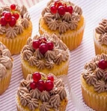 Receita de Muffins de Groselha com Chocolate