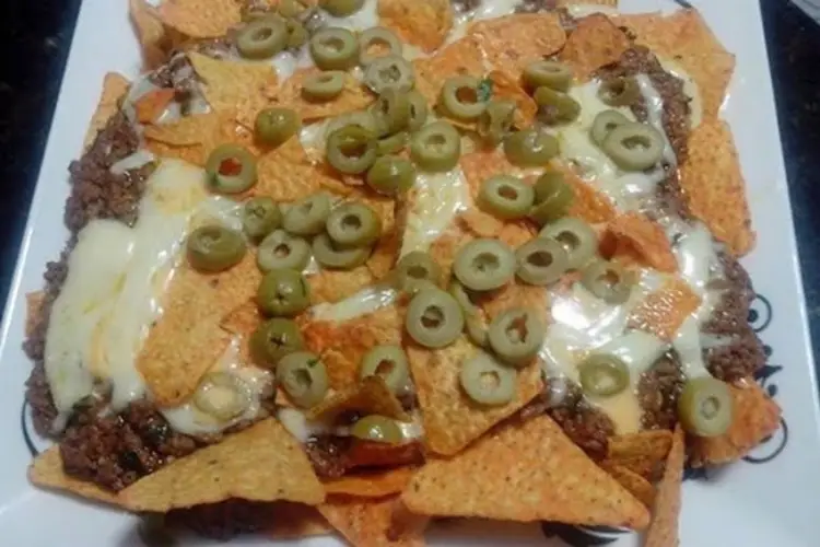 Receita de Nachos Aperitivo