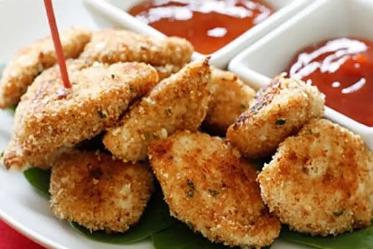 Receita de Nuggets de Frango com Ervas Finas