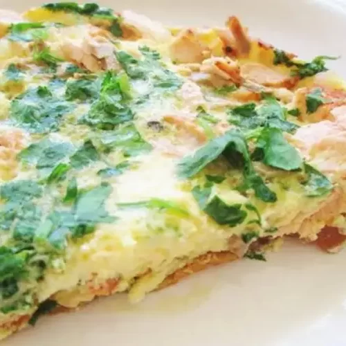 Receita de Omelete de Salmão