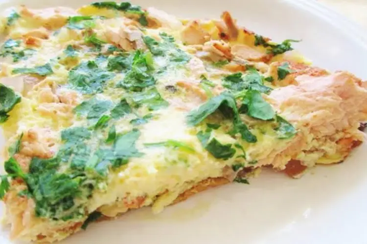 Receita de Omelete de Salmão