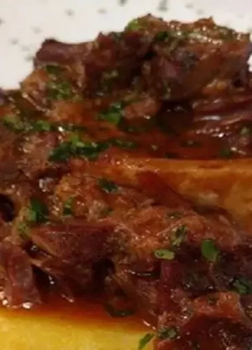 Receita de Ossobuco com Polenta