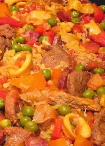 Receita de Paella à Valenciana