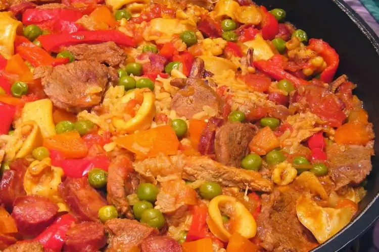 Receita de Paella à Valenciana