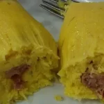 Receita de Pamonha Salgada Recheada
