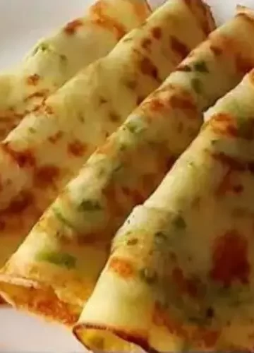 Panqueca saudável de abobrinha