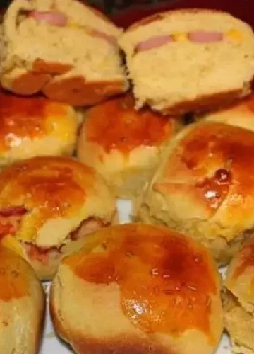 Receita de Pão de Cebola