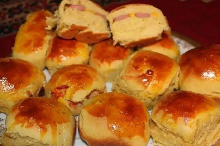 Receita de Pão de Cebola