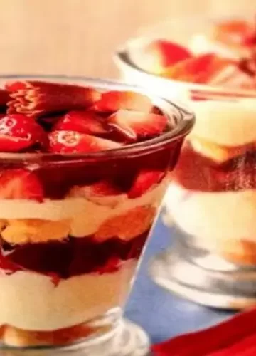 Receita de Pavê de Cereais e Frutas