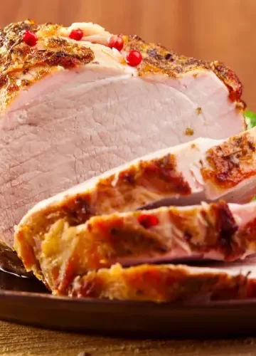 Pernil com crosta crocante